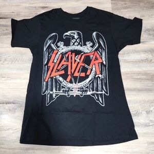 Slayer Black Eagle Tee Large - New Without Tags